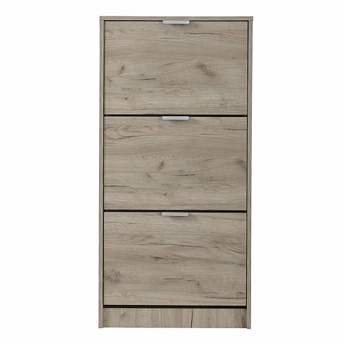 ΠΑΠΟΥΤΣΟΘΗΚΗ Hugo 23 Grey Oak 67x28x119εκ