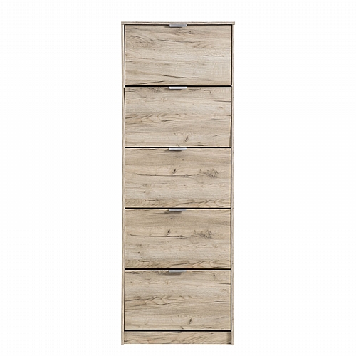 ΠΑΠΟΥΤΣΟΘΗΚΗ Hugo 25 Grey Oak 67x28x191,5εκ