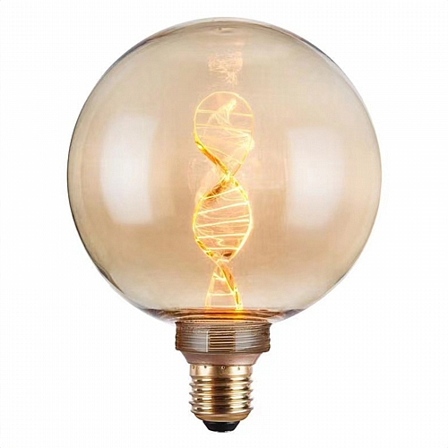 Λαμπτήρας LED RN-DNA G125 Bulb pakoworld 3.5W E27 220-240V amber